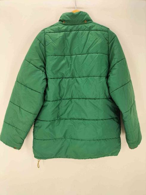 エディーバウアー Eddie Bauer 80S 黒タグ スタンドネック 中綿 ジャケット レディース import:L